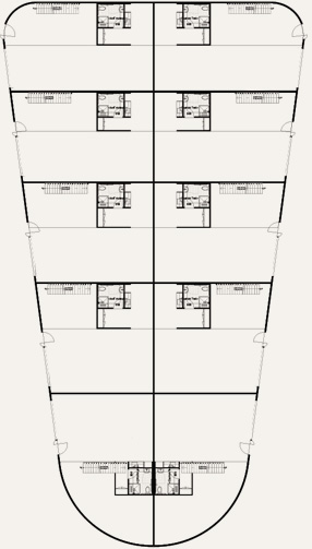 Floor plate studio 1